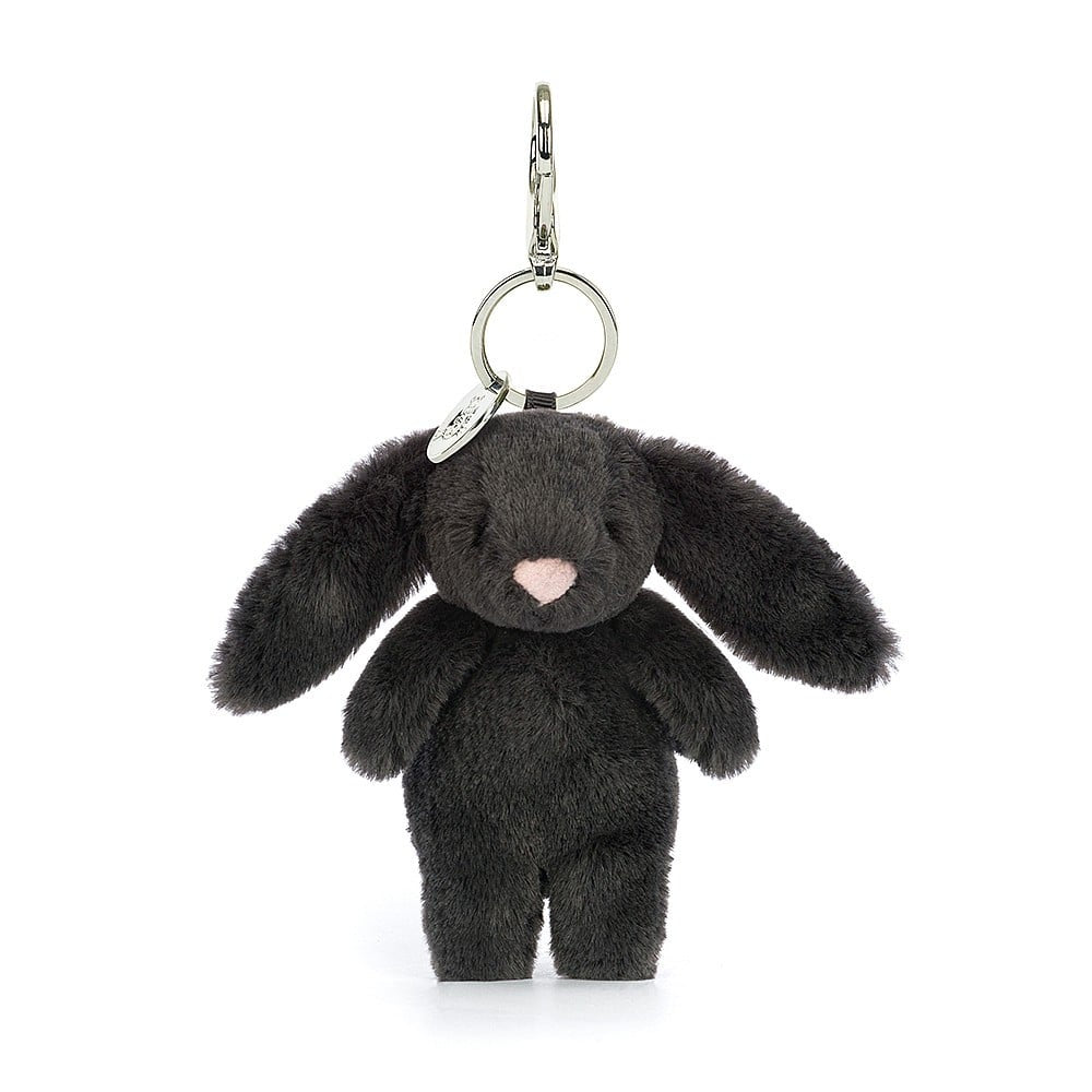 Jellycat Bashful Inky Bunny Bag Charm