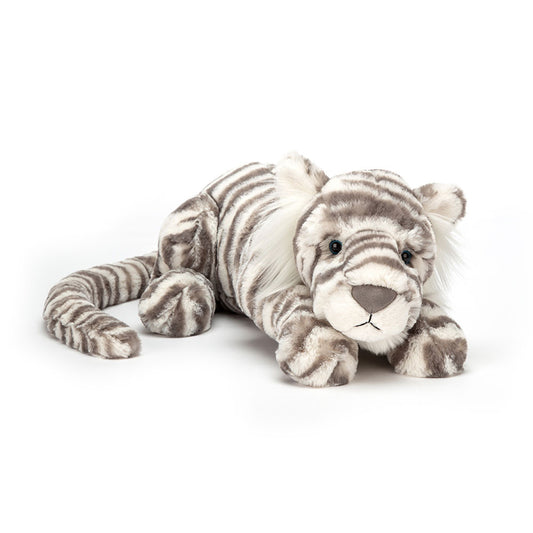 Jellycat Sacha Snow Tiger