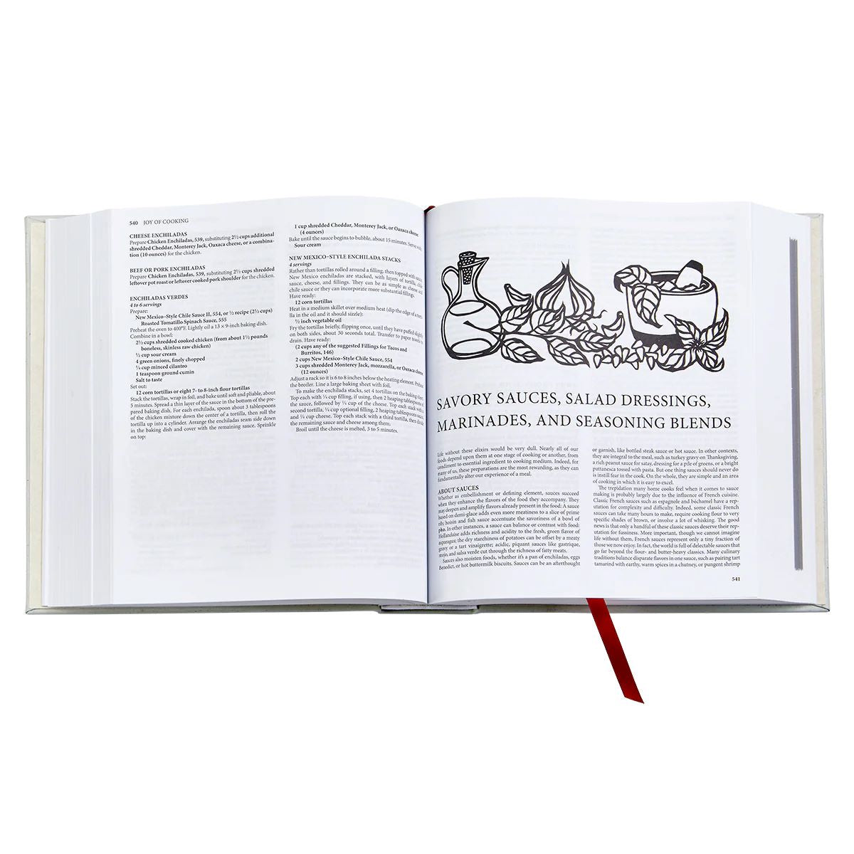 Joy of Cooking Navy Leather Bound Edition