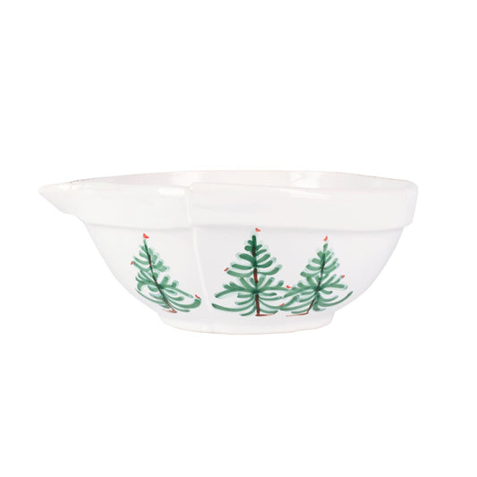 VIETRI Lastra Holiday Medium Mixing Bowl