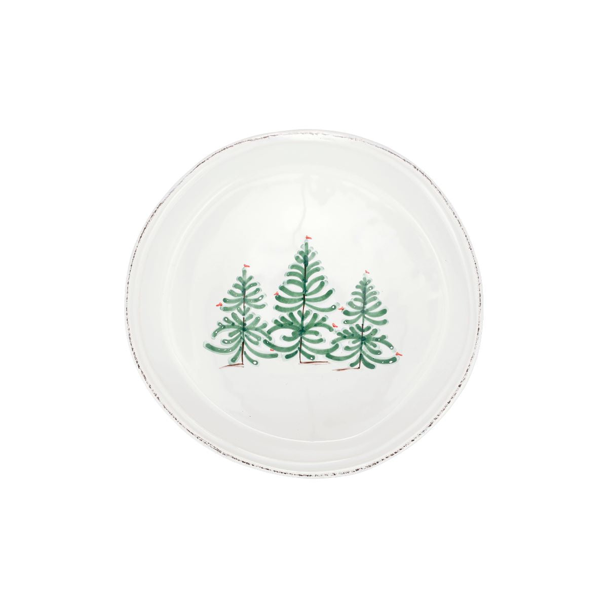 Vietri Lastra Holiday Pie Dish