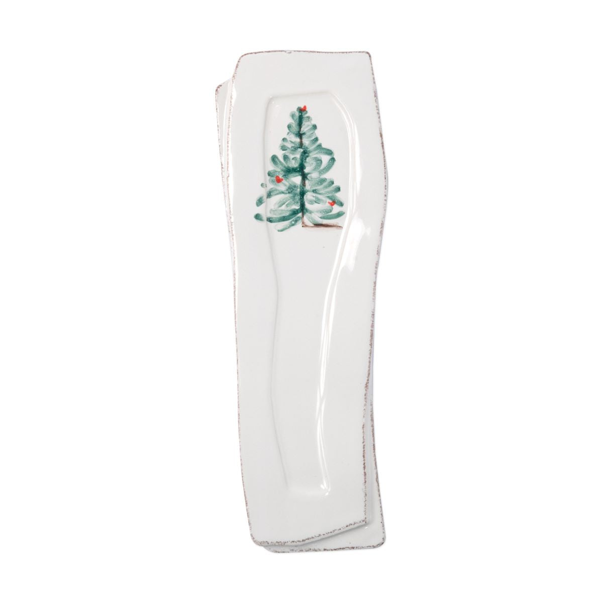 Vietri Lastra Holiday Spoon Rest