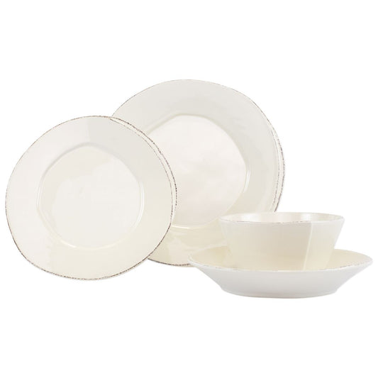 VIETRI Lastra Linen Four-Piece Place Setting