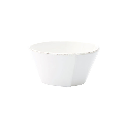 VIETRI Lastra White Stacking Cereal Bowl