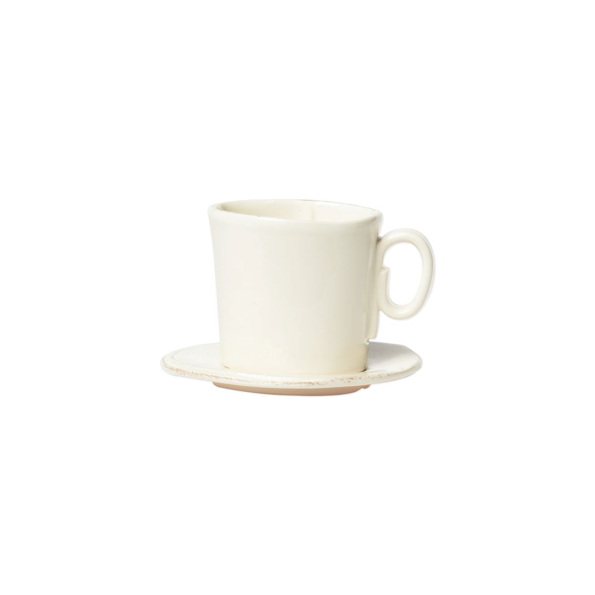 VIETRI Lastra Linen Espresso Cup & Saucer