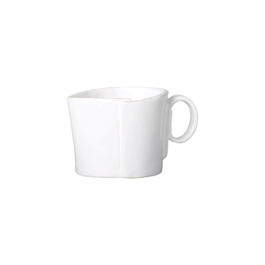 VIETRI Lastra White Creamer