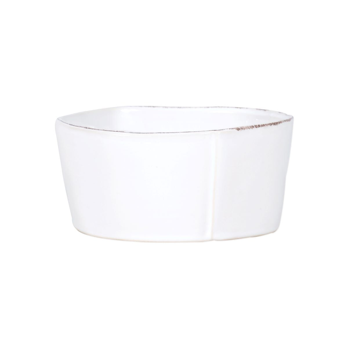 VIETRI Lastra White Medium Serving Bowl