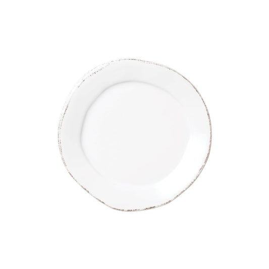 VIETRI Lastra White Canape Plate