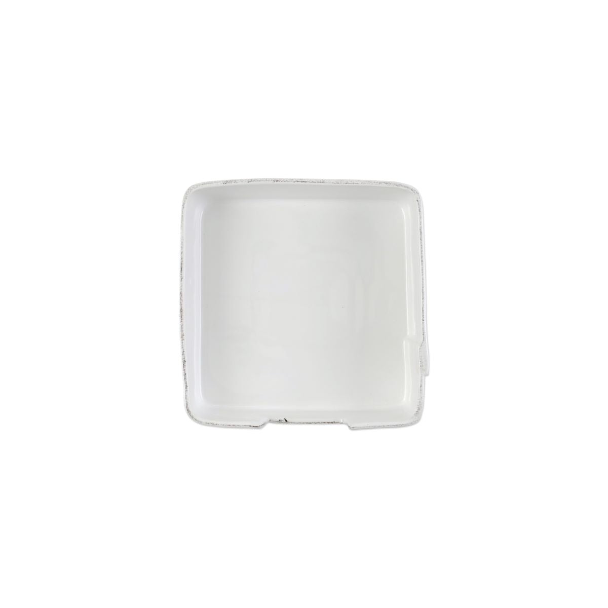 VIETRI Lastra White Dinner Napkin Holder