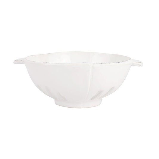 VIETRI Lastra White Colander