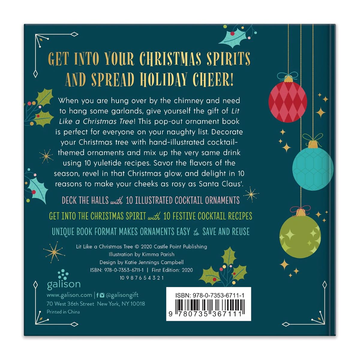 Lit Like a Christmas Tree: Cocktails & Ornaments to Spread Christmas Cheer!