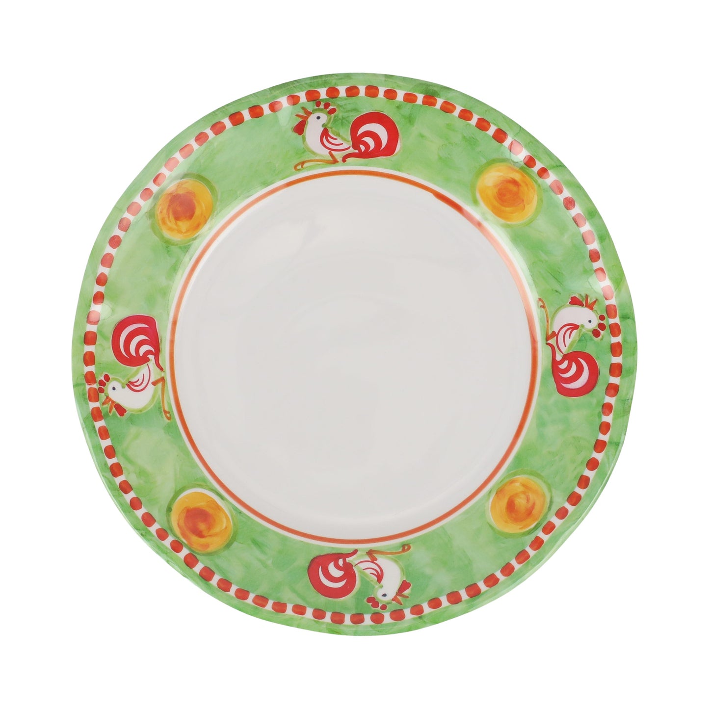 VIETRI Melamine Campagna Gallina Dinner Plate