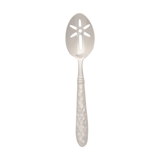 VIETRI Martellato Slotted Serving Spoon