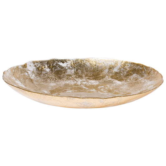 VIETRI Moon Glass Centerpiece