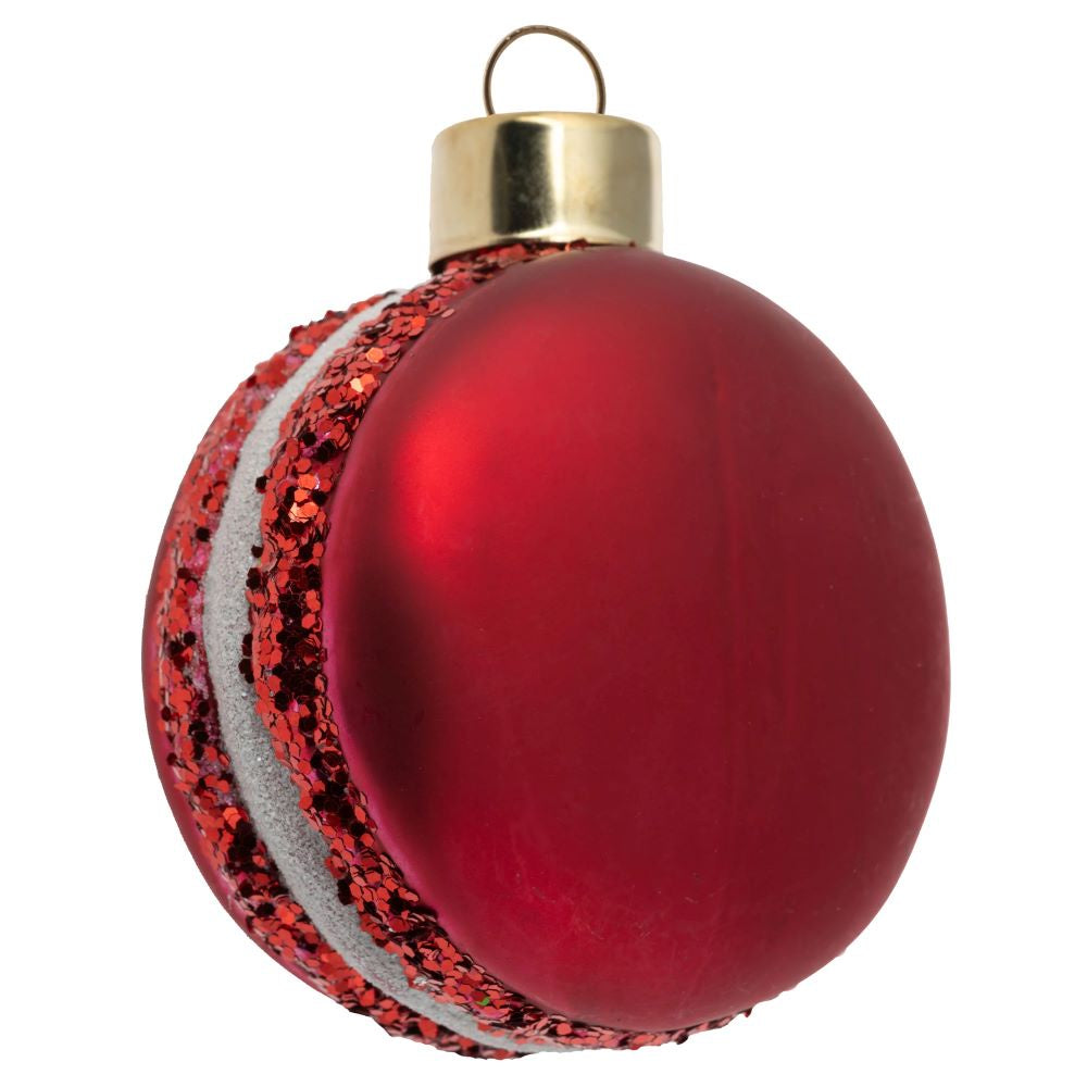 Red Macaron Ornament