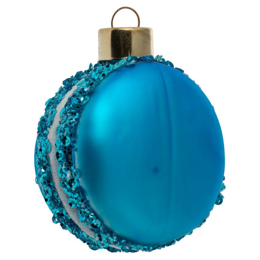 Blue Macaron Ornament