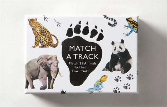 Match a Track: Match 25 Animals to Their Paw Prints