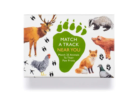 Match a Track Near You: Match 25 Animals To Their Paw Prints