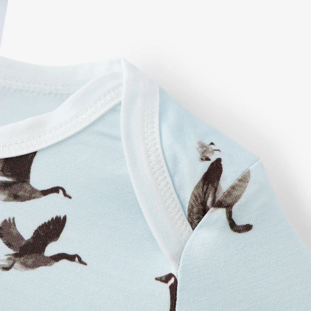 Milkbarn Goose Luxe Stretch Long Sleeve One Piece