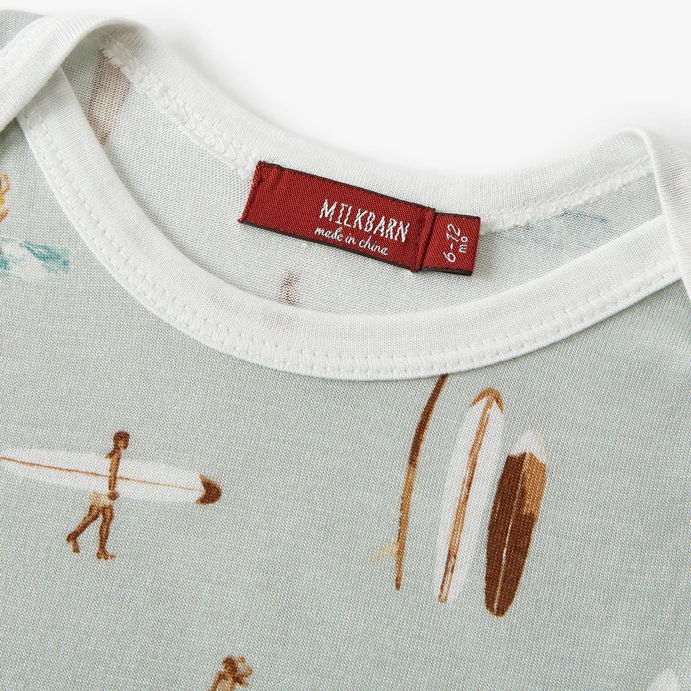 Milkbarn Vintage Surf Bamboo Long Sleeve One Piece