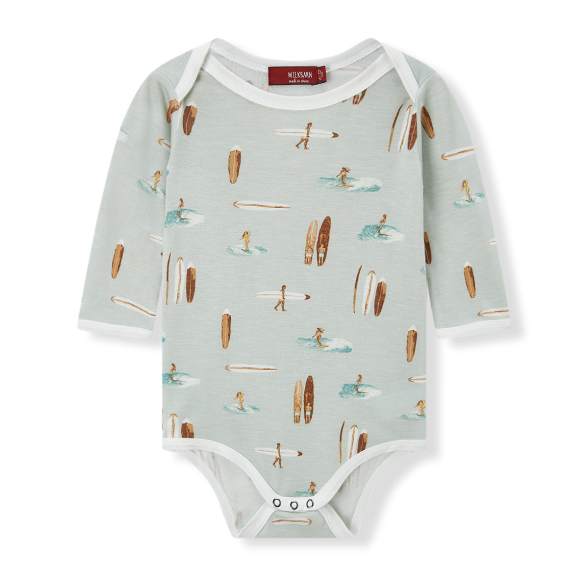 Milkbarn Bamboo Long Sleeve One Piece