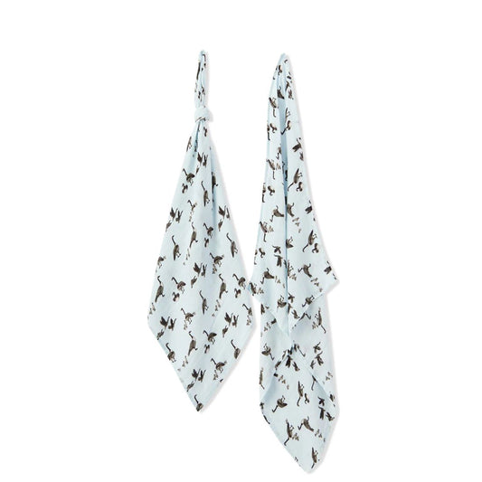 Milkbarn Goose Bamboo Muslin Burp Cloths Set
