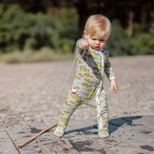 Bamboo Footed Romper