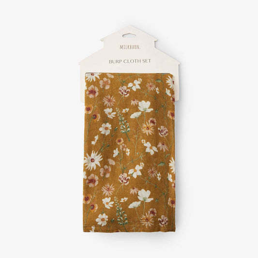 Milkbarn Bamboo Muslin Burp Cloths Set