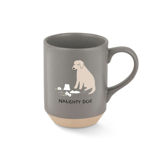 Naughty Dog Stoneware Mug