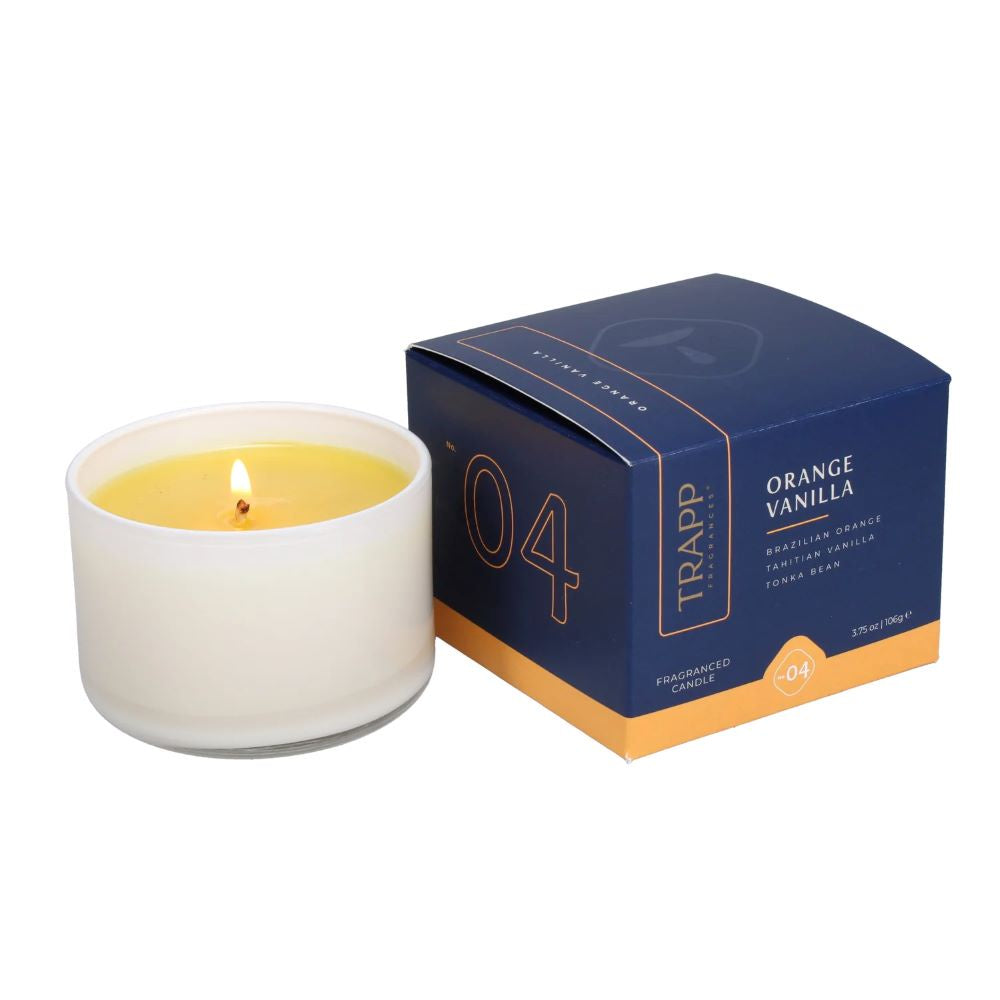 Trapp No. 04 Orange Vanilla Small Poured Candle