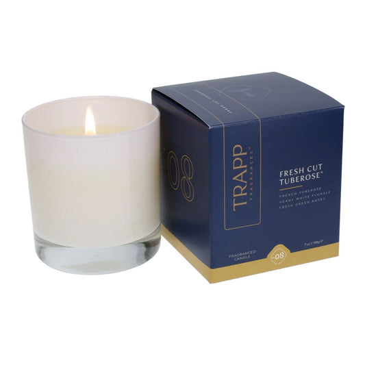 No. 08 Fresh Cut Tuberose Candle in Signature Box