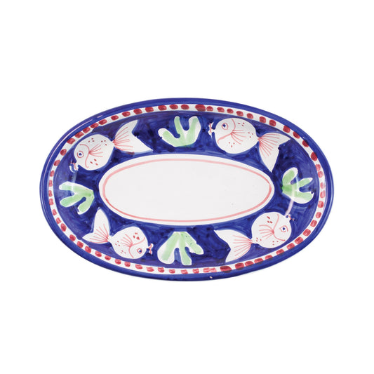 VIETRI Campagna Pesce Small Oval Tray