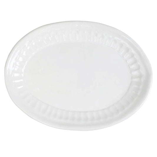 VIETRI Pietra Serena Small Oval Platter