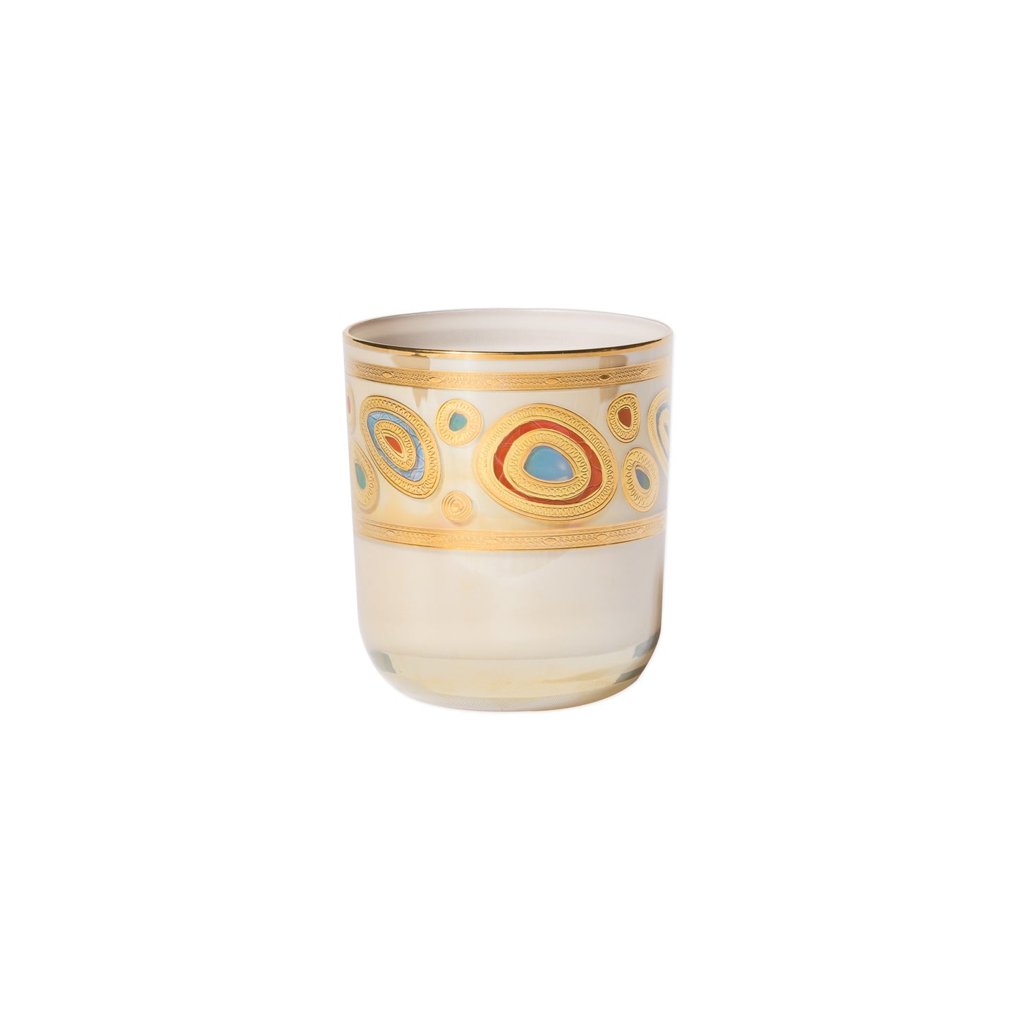 VIETRI Regalia Cream Double Old Fashioned