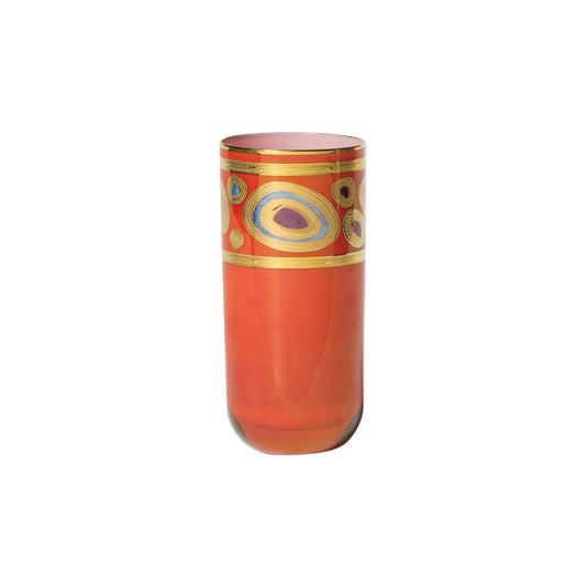 VIETRI Regalia Orange High Ball
