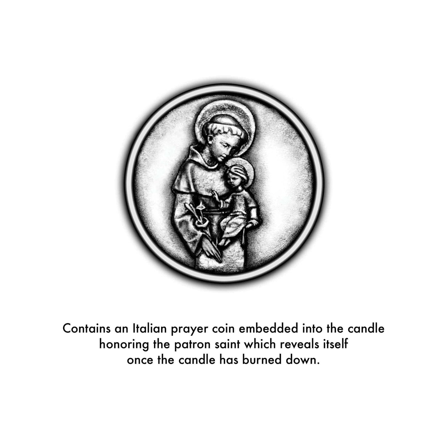SAINT ANTHONY OF PADUA: Saint of Finding Love and Lost Articles Candle