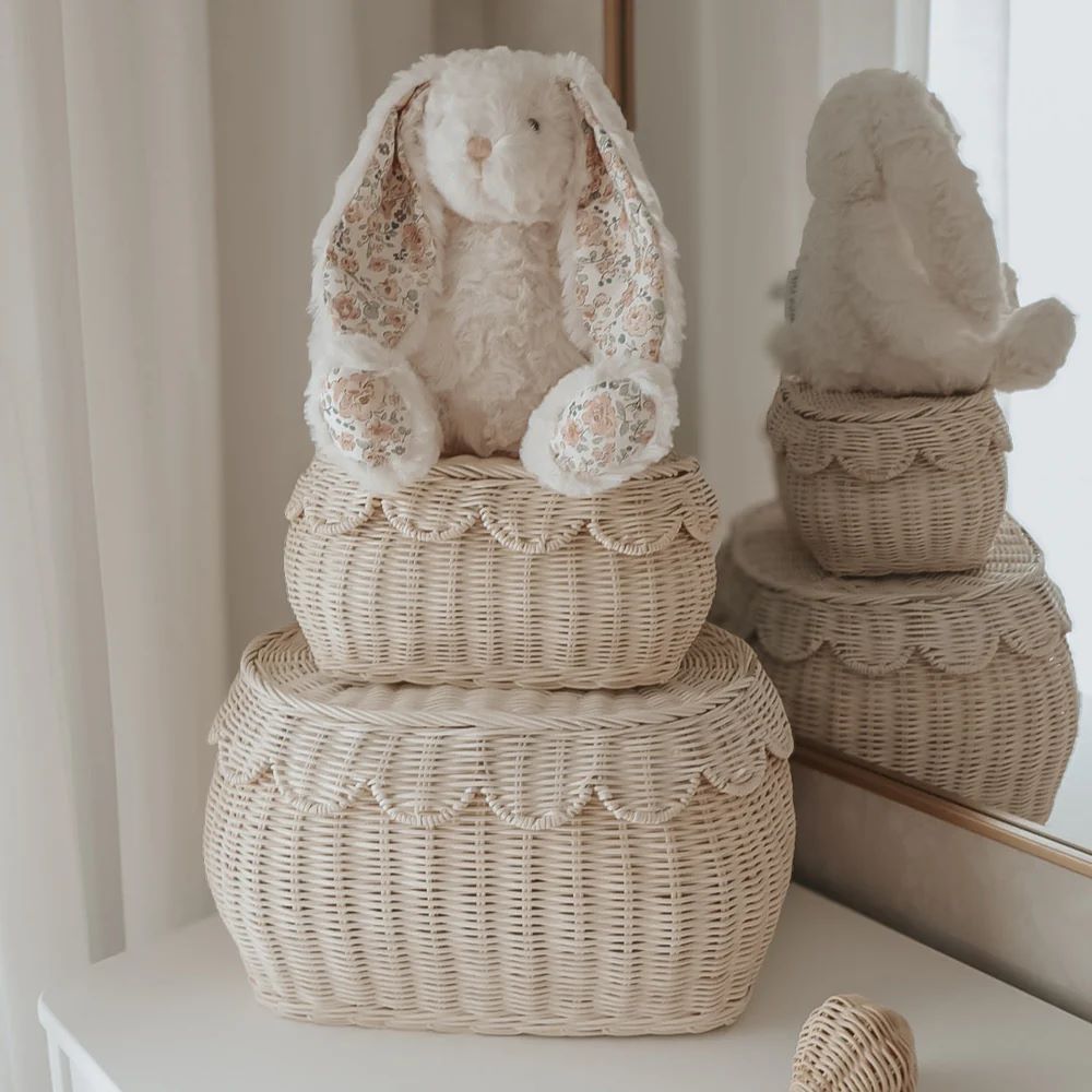 Faith Cream Bunny Plush, Large