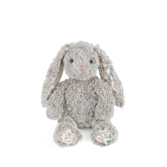Faith Gray Bunny Plush, Small