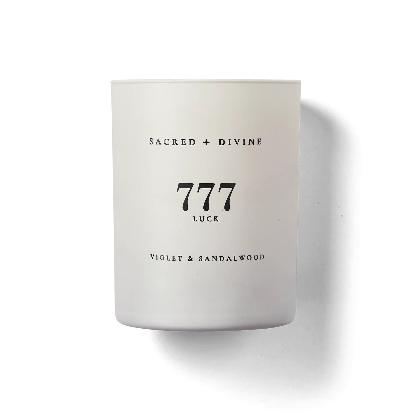 777 Candle / Luck: Violet & Sandalwood