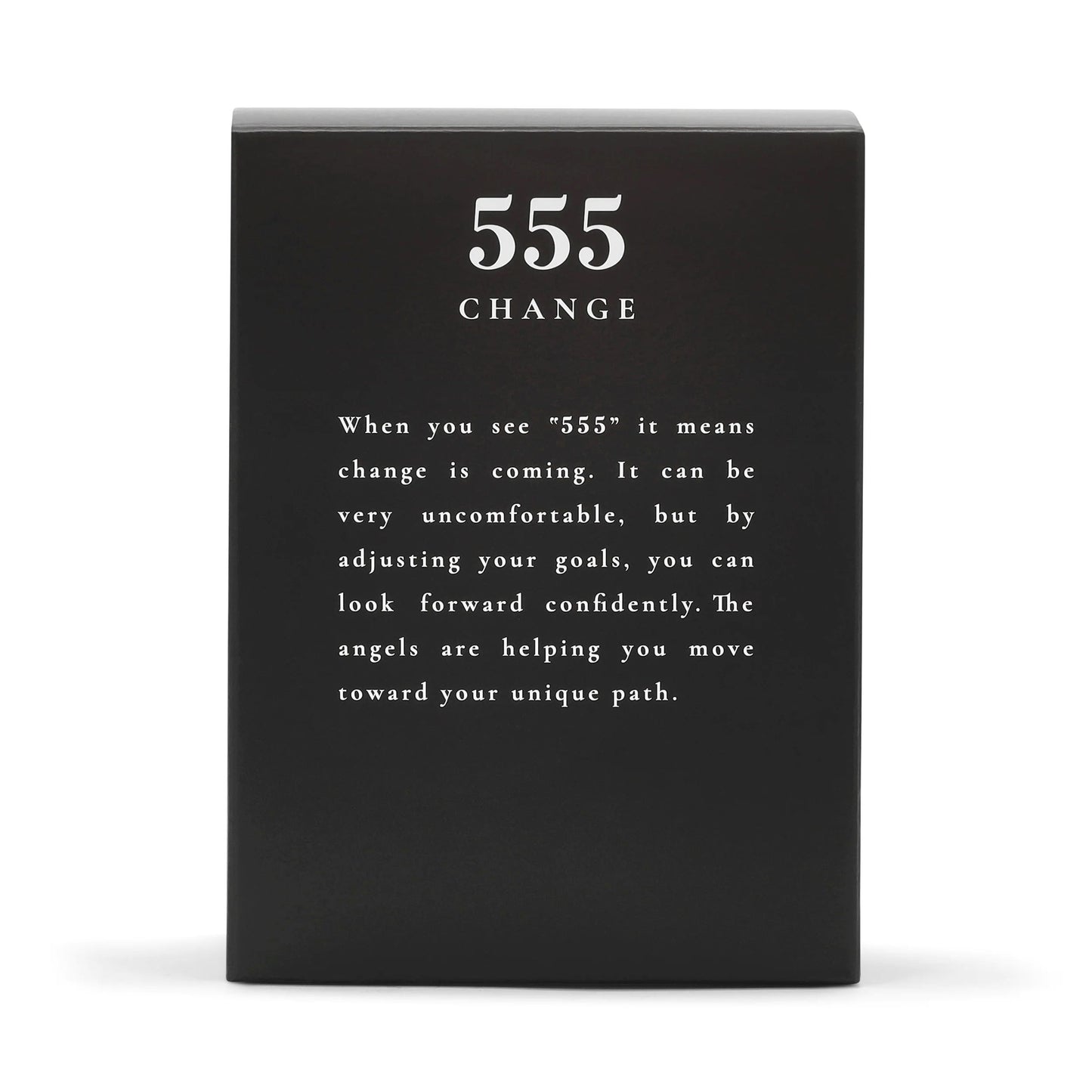 555 Candle / Change: Tuberose & Cedarwood