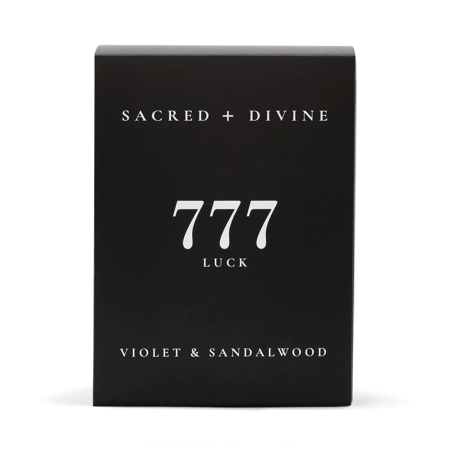 777 Candle / Luck: Violet & Sandalwood