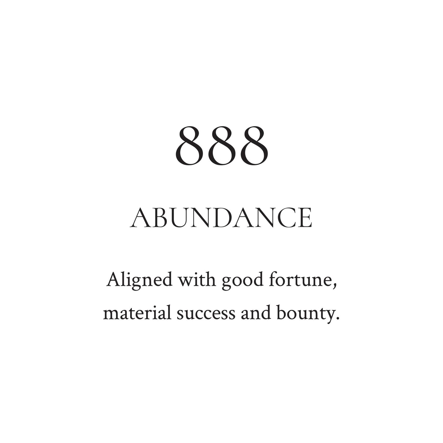 888 Candle / Abundance: Red Currant & Rose