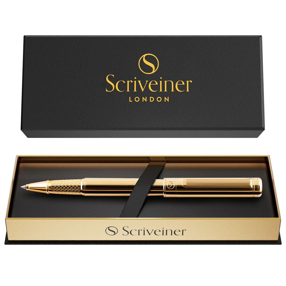 Classic Gold Rollerball Pen