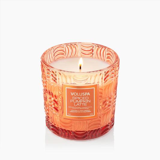 Voluspa Spiced Pumpkin Latte Classic Candle