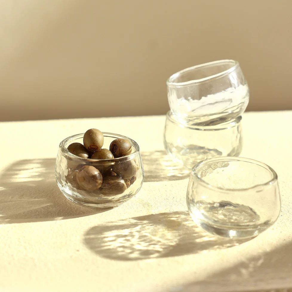 Glass Condiment Bowl