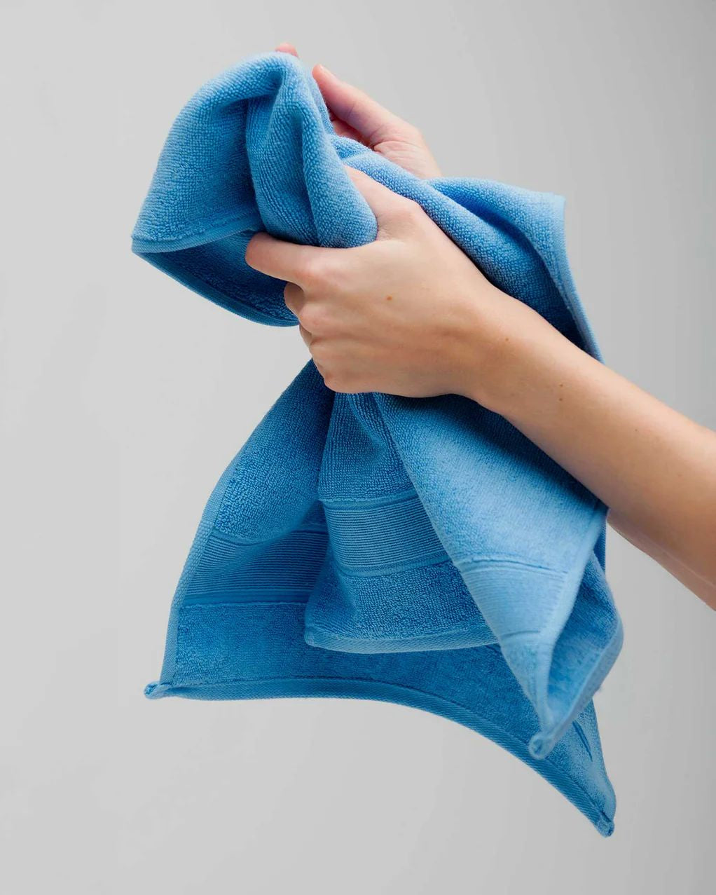 Typical Classic Stretch 2 Pack Hand Towel - Sunday Blue