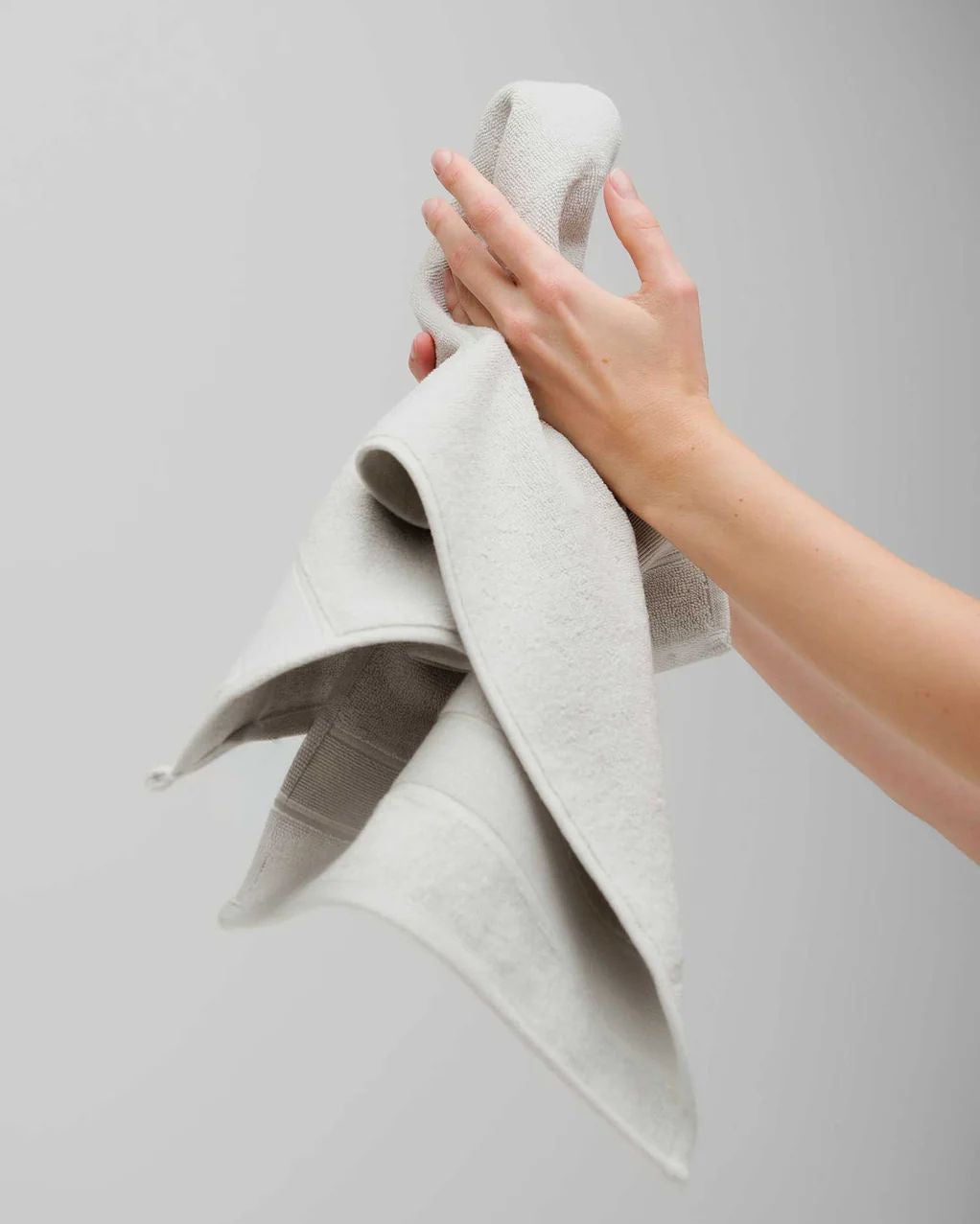 Typical Classic Stretch 2 Pack Hand Towel - Sky Gray