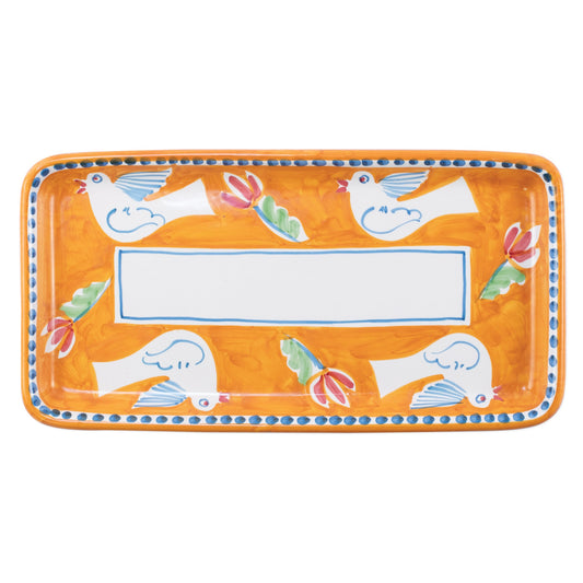 VIETRI Campagna Uccello Rectangular Platter