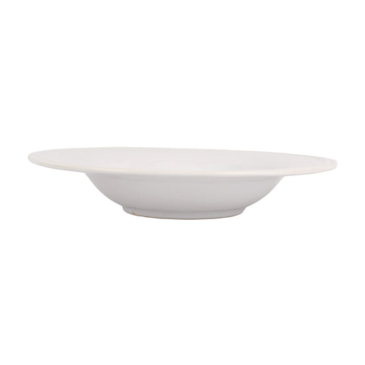 viva by VIETRI Aria White Shallow Serving Bowl