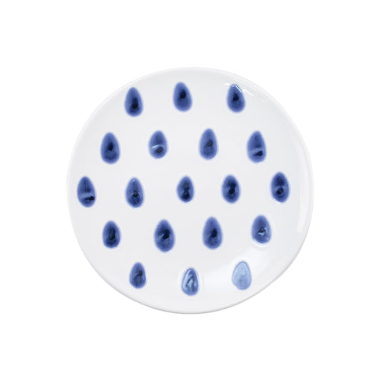 viva by VIETRI Santorini Dot Salad Plate